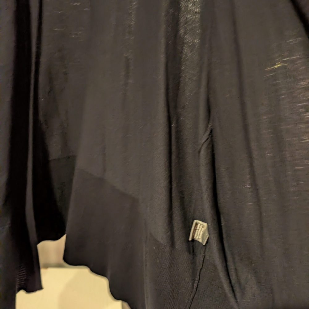 89th & Madison Midnight Blue Long Sleeve Open Front Cardigan Size 2X - Picture 8 of 10